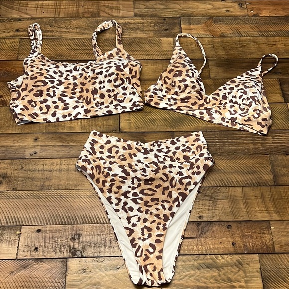 aerie Other - [aerie] Cheetah Bikini Set